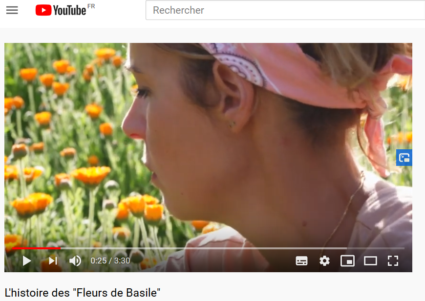 3 minutes pour découvrir la face cachée des Fleurs de Basile