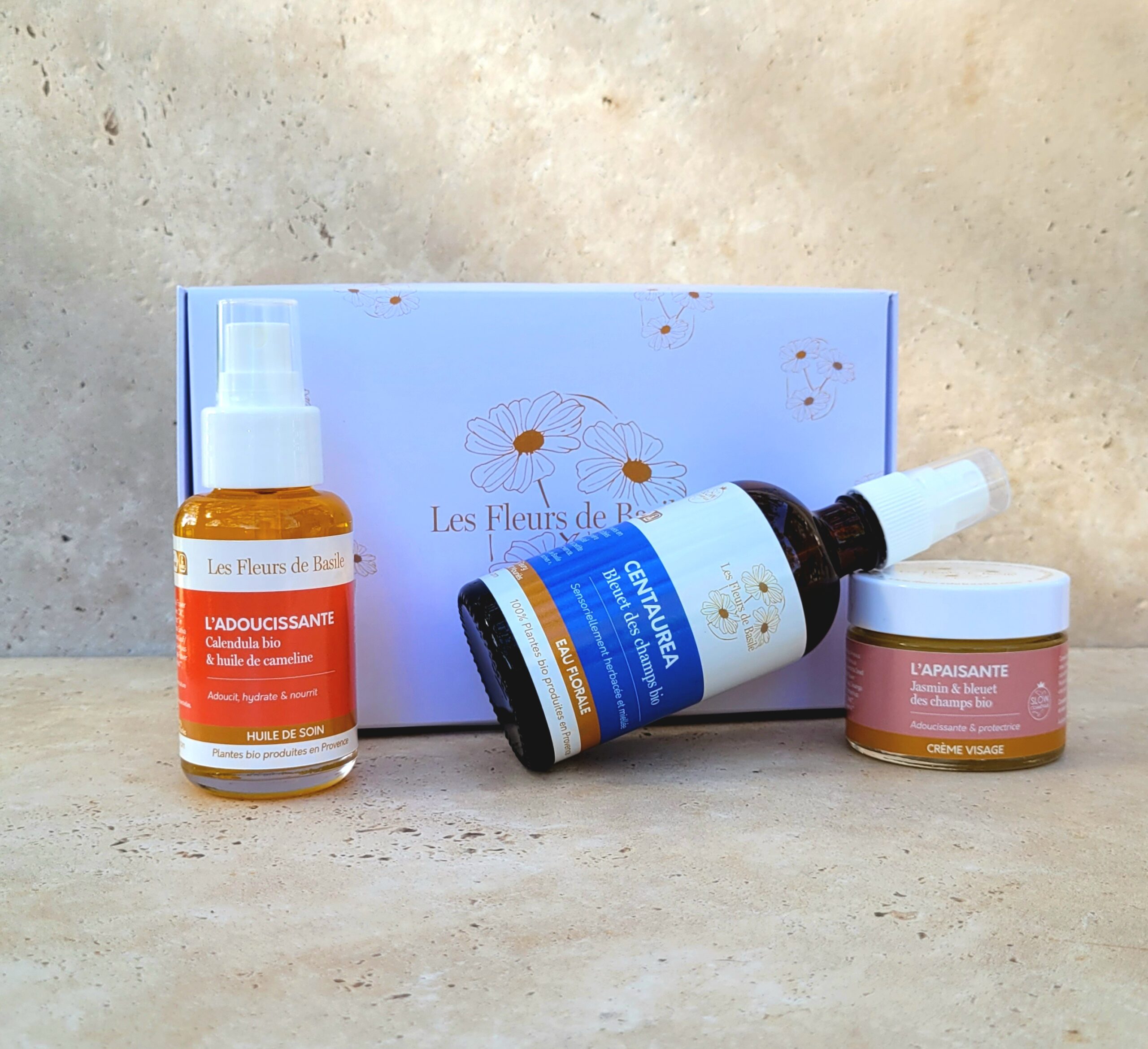 Coffret routine peaux sensibles